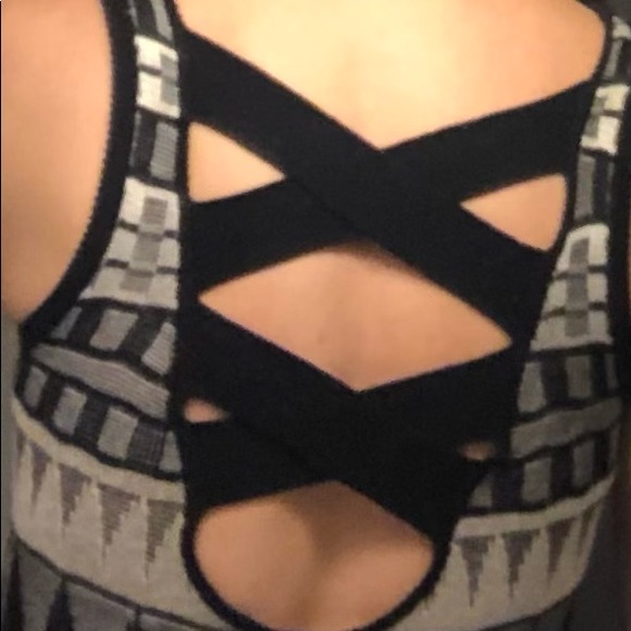 Black and Tan Dress - Picture 8 of 8